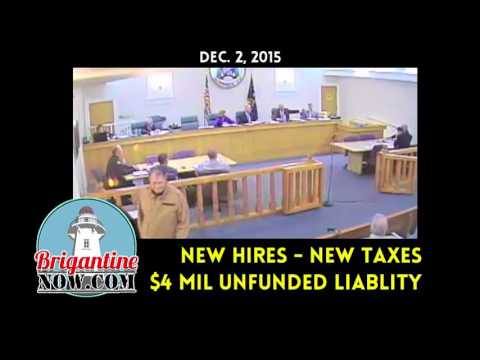 Brigantine Council 4 Mil Liability. Dec 2, 2015