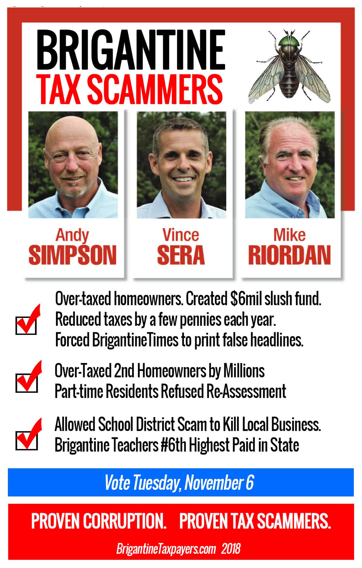 brigantine taxpayers Andy Simpson Vince Sera Phil Guenther ACIT